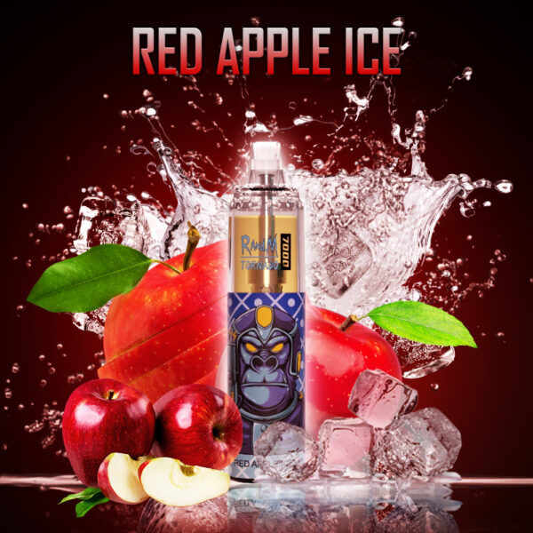 RANDM TORNADO 7000 Randm tornado 7000 red apple ice