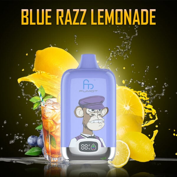 ORIGINAL RANDM DIGITAL BOX 12000 Vape Randm tornado blue razz lemonade