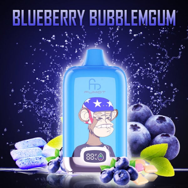 ORIGINAL RANDM DIGITAL BOX 12000 Vape Randm tornado blueberry bubblegum