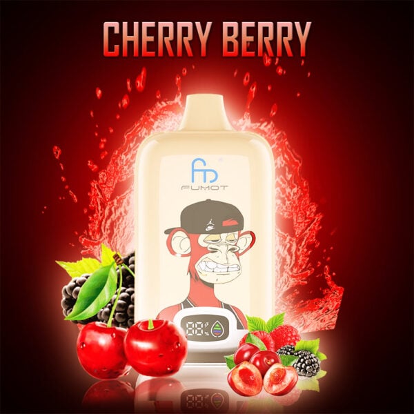 ORIGINAL RANDM DIGITAL BOX 12000 Vape Randm tornado cherry berry