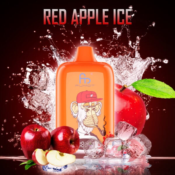 ORIGINAL RANDM DIGITAL BOX 12000 Vape Randm tornado red apple ice