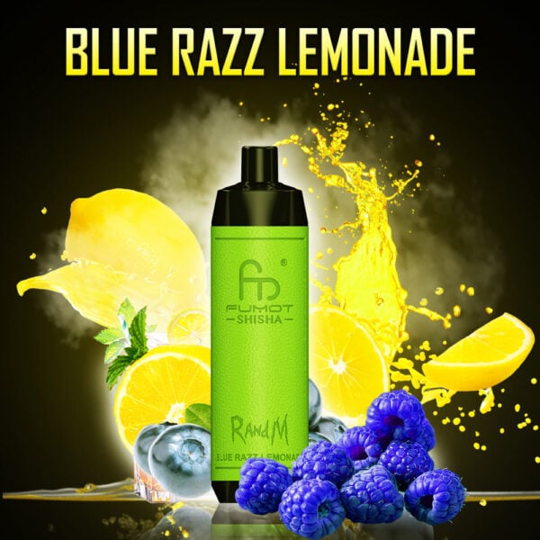 RANDM SHISHA 10000 Randm tornado shisha 10000 blue razz lemonade
