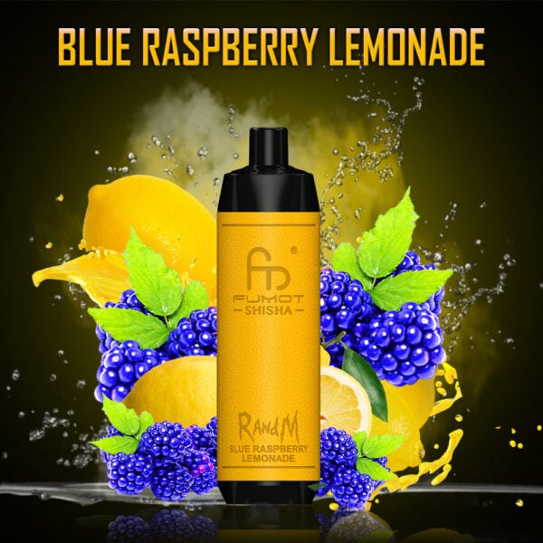 RANDM SHISHA 10000 Randm tornado shisha 10000 blue raspberry lemonade