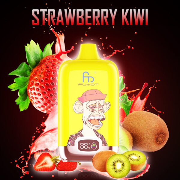 ORIGINAL RANDM DIGITAL BOX 12000 Vape Randm tornado strawberry kiwi